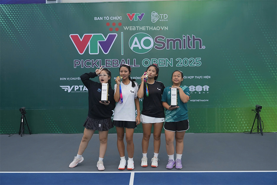 VTV A.O. Smith Pickleball Open 2025 ngày 24.10: Nhiều gương mặt tiềm năng xuất hiện!